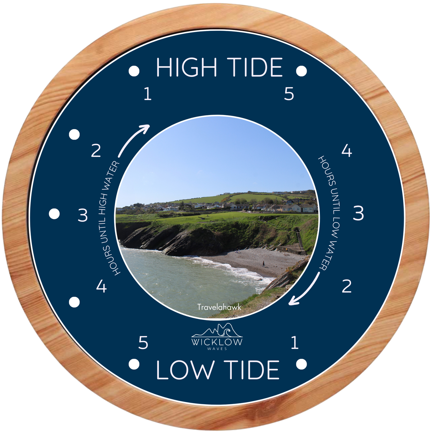 Prussian Blue - Travelahawk Tide Clock